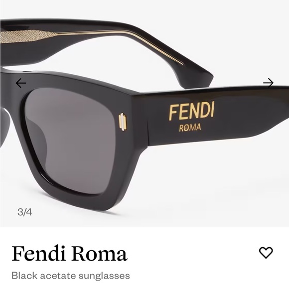 LIKE NEW FENDI ROMA SUNGLASSES - Picture 2 of 6
